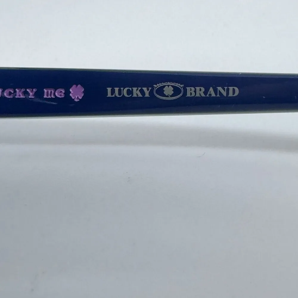 Lucky Brand Spark Plug‎ KIDS Cateye eyeGlasses in Red Purple H16329